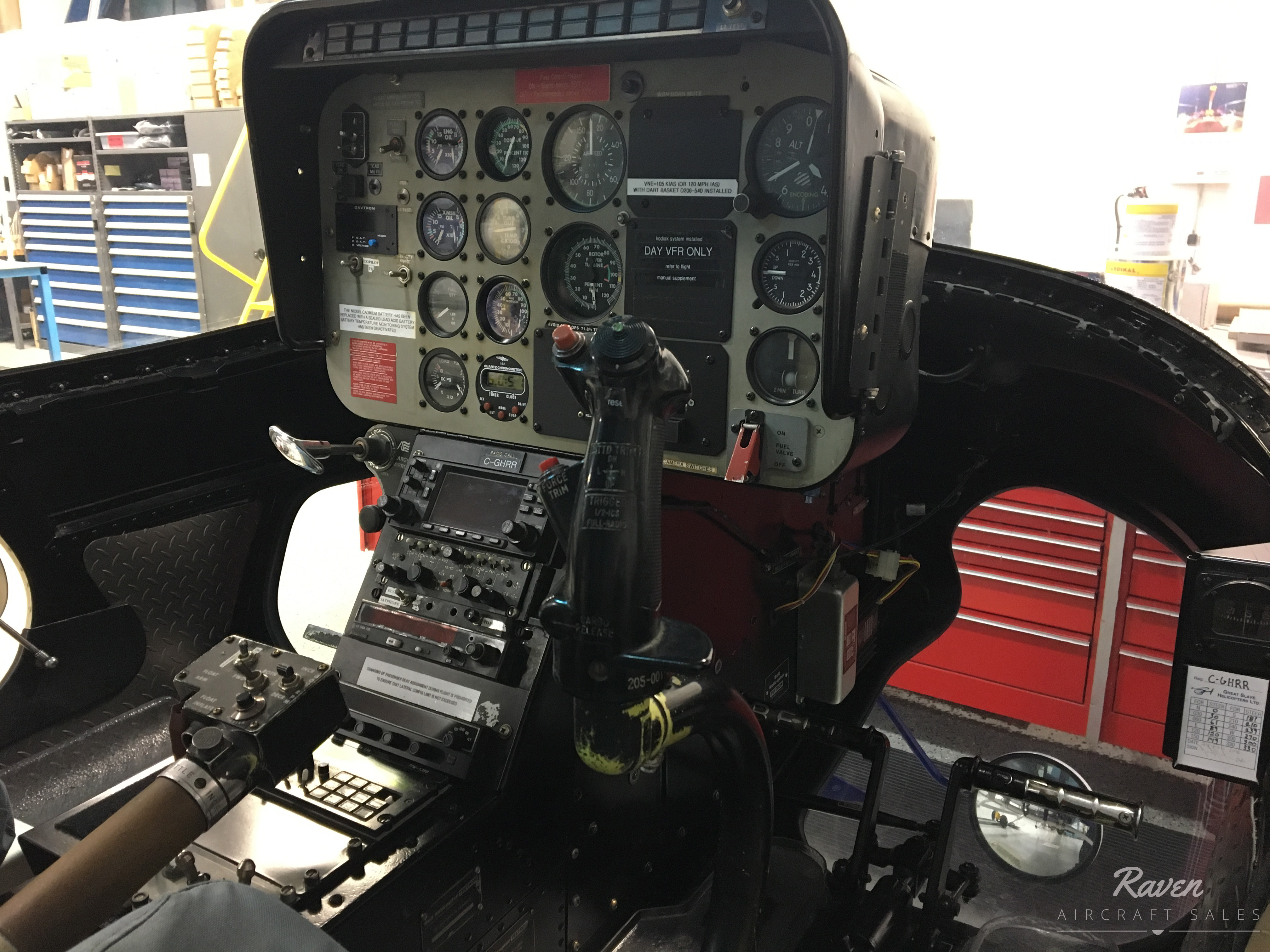 Bell 206L4 Instrument Panel